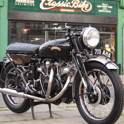 1956 Vincent Black Shadow Series D  /  RESERVED FOR SIMON. SOLD
