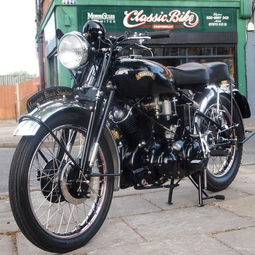 1952 Vincent Black Shadow Stunning Magnificent Example SOLD. À venda