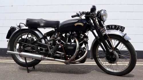 1951 Vincent Black Shadow Series C 998cc - Matching Numbers SOLD