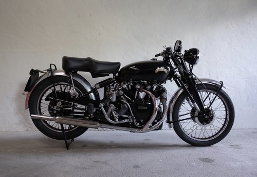 1954 Vincent Black Shadow Series C. Restored to mint condition SOLD