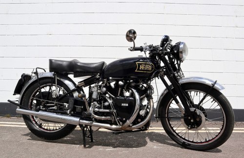 1949 Vincent Black Shadow HRD Series C With Electric Start - SOLD