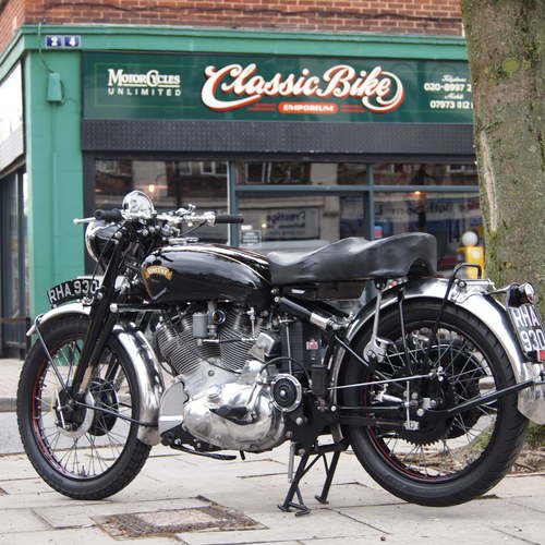 1952 Vincent Rapide 1000cc  RESERVED FOR GARY SOLD