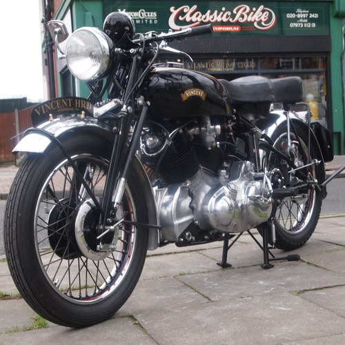 1951 Vincent 998cc Rapide In Shadow, SOLD SOLD SOLD. SOLD
