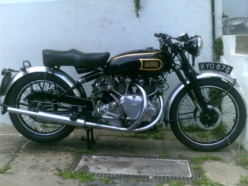 1949 VINCENT RAPIDE SERIES C SOLD