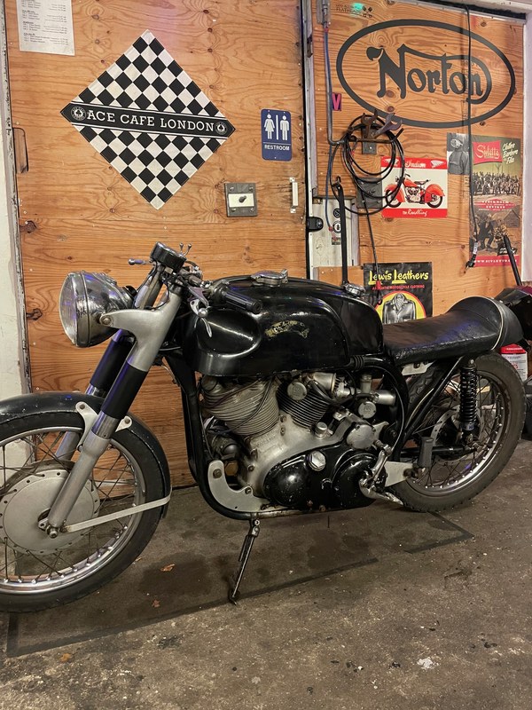 1954 Vincent Norvin Black Manual, 4 speed Right Hand Drive in ...