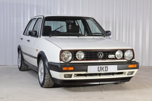 VW VOLKSWAGEN GOLF MK2 GTI 1.8 8V 5DR WHITE 1991 1.8 8V In vendita