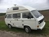 1986 Volkswagen T25 “Komet” High Top 4 berth camper  For Sale