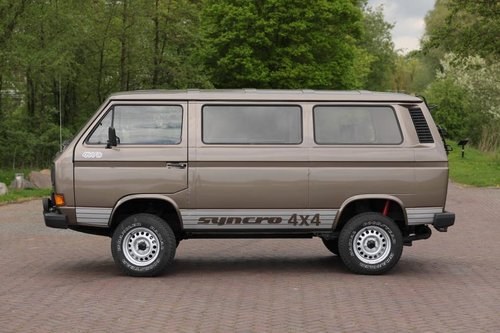 1986 Volkswagen T3 Syncro, T25 Cyncro SOLD
