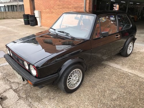 1984 VW GOLF GTI MK1 For Sale by Auction