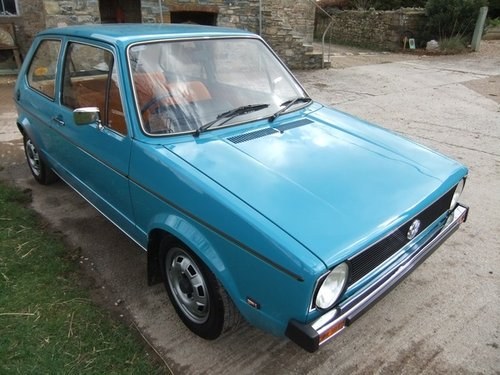 1976 Volkswagen Golf L just 22,889 miles  £10,000 - £12,000 For Sale by Auction