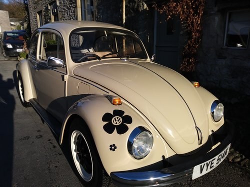 1974 VW 1600 Beetle   SOLD