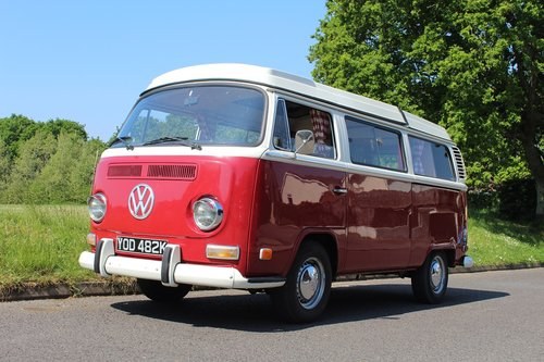 VW Camper T2 Bay Window 1972-To be auctioned 27-07-18 In vendita all'asta