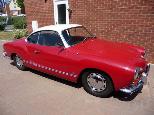 V W Karmann Ghia 1965 Right Hand Drive Coupe SOLD
