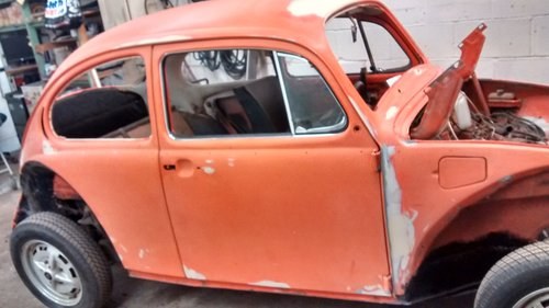 1974 VW BEETLE PROJECT ALL DONE JUST NEEDS PAINT REFIT. In vendita
