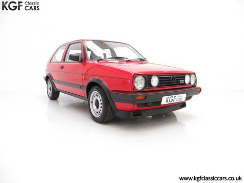 1989 A Multiple Concours Winning VW Golf GTi 8v 3dr SOLD