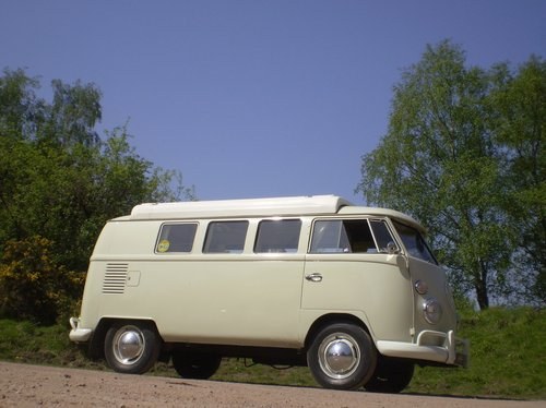 1964 Volkswagen UK RHD Canterbury Pitt Camper In vendita