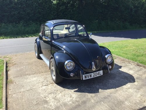 Black vw beetle 1972 For Sale
