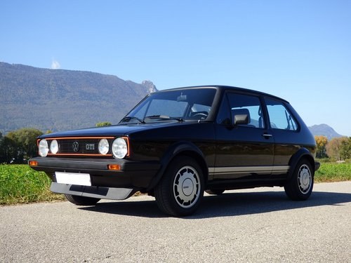 1983 Volkswagen Golf I GTI 1800 Pirelli For Sale by Auction