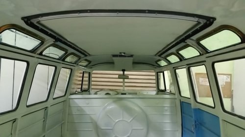 1966 23 window samba deluxe restored Bus Safari For Sale
