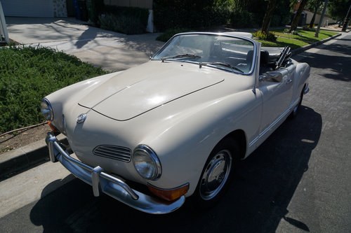 1971 VW Karmann Ghia Convertible for sale in California VENDU