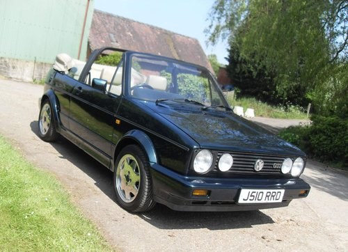 1991 Golf Mk1 GTI Cabriolet Rivage "Leather" For Sale