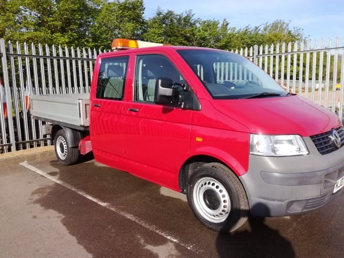 2007 V.W. T5 Double Cab Dropside Truck Doka For Sale
