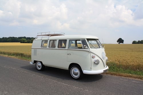 1967 VW Split Screen Camper Van – Right Hand Drive For Sale