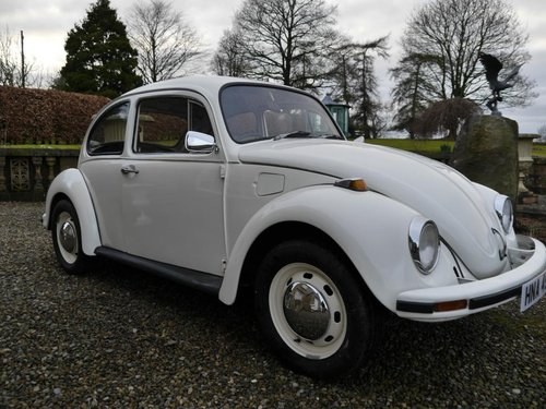 REMAINS AVAILABLE. 1975 Volkswagen Beetle For Sale by Auction