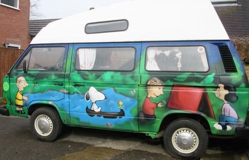 1984 VW T25 HI-TOP CAMPERVAN with unique livery For Sale