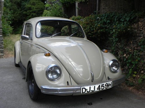 1970 VW Beetle - 1600 twin port - PX motorcycle ?? For Sale