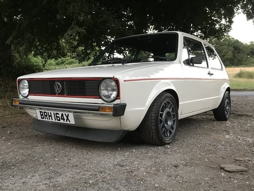 Professionally restored 1982 MK1 Golf Tin Top For Sale