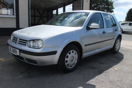 2003 VOLKSWAGEN GOLF 1.6 SE 5DR AUTOMATIC SOLD