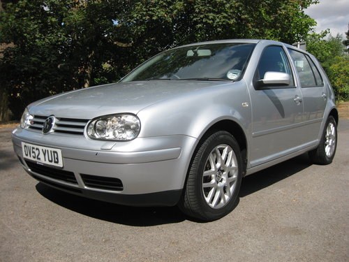 2003 VW GOLF V5 ONLY 43K LAST OWNER FOR 10 YEARS 170BHP SOLD