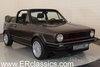 Volkswagen Golf MK1 Convertible 1984 in perfect condition For Sale