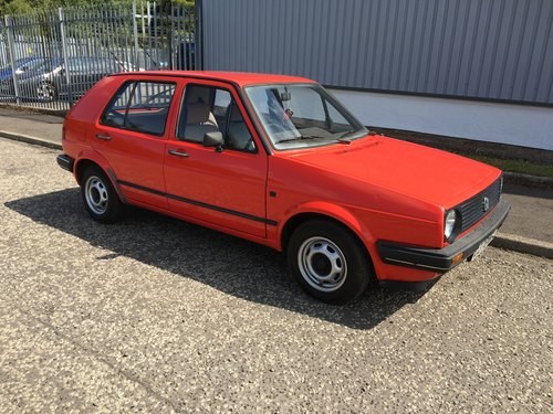 1985 Volkswagen Golf Mk2 1.3 CL - Genuine 18000 miles In vendita