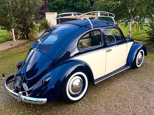1959 VW BEETLE RAG TOP + SPLIT REAR OVAL - SORRY NOW SOLD VENDUTO