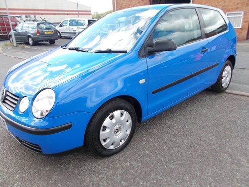 2002 VOLKSWAGEN POLO 1,2E VERY LOW MILES TWO LADY OWNERS In vendita