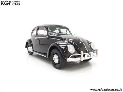 A Matching Numbers 1958 Volkswagen Beetle 1200 De Luxe Sedan SOLD