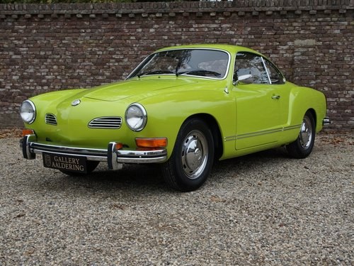 1974 VOLKSWAGEN KARMANN GHIA COUPE ONLY 1 OWNER, ONLY 4.268 MILE In vendita