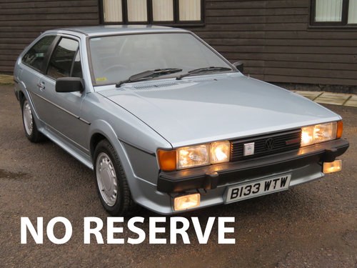1984 Volkswagen Scirocco Storm - No Reserve - On The Market For Sale by Auction