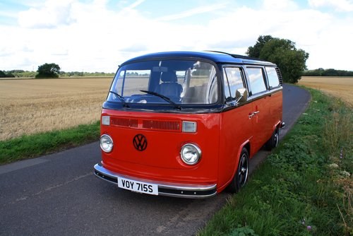 1977 VW Bay Window Camper Van – Right Hand Drive – Interior For Sale