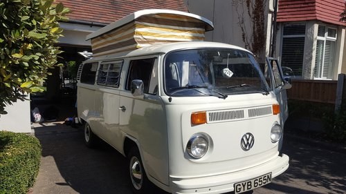 1974 VW Campervan Late Bay T2 WITH MOT For Sale