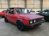 1985 VW Golf Cabrio Unfinished Conversion at Morris Leslie  For Sale by Auction