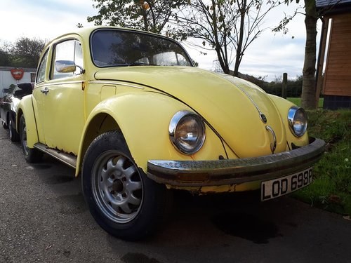 1974 VW 1200 Beetle Project For Sale