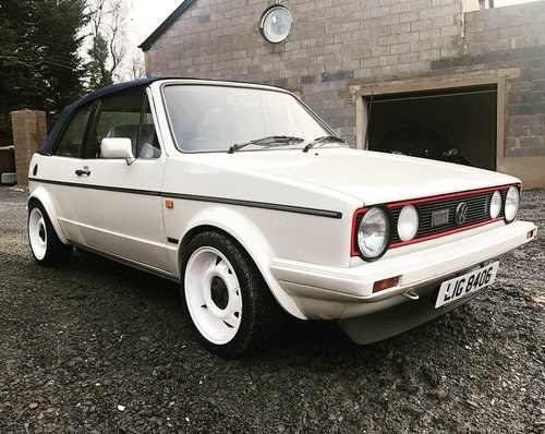 1986 Golf GTI CC Cabriolet immaculate! For Sale