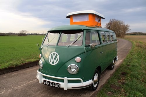 1966 VW Split Screen Camper Van – Pop Top – Rare Special Ord In vendita