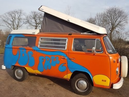 1973 Volkswagen T2B Westfalia, VW Westfalia, T2B Camper VERKAUFT