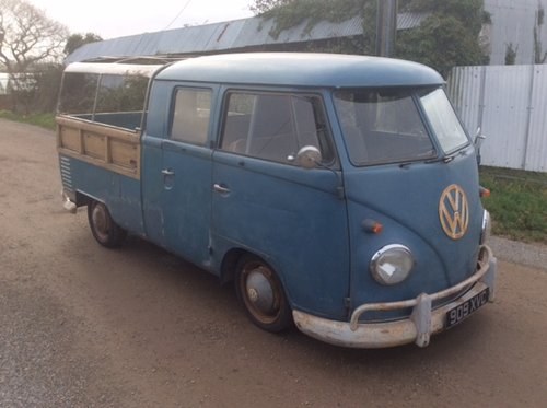 1962 VW Double Cab pick-up LHD at ACA 26th January  For Sale