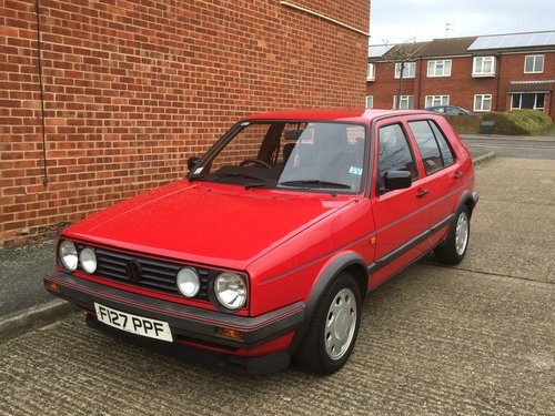 1989 Excellent Condition mk2 Golf GTI with Low Mileage VENDUTO
