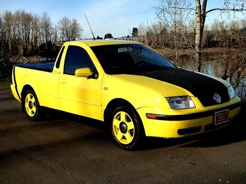 1999 VolksWagen Jetta = Custom mods clean Yellow(~)Tan  For Sale